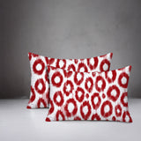 Maya Zebra Print Indoor/Outdoor Reversible Rectangular Pillow