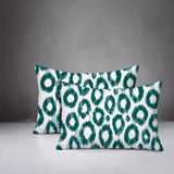 Maya Zebra Print Indoor/Outdoor Reversible Rectangular Pillow