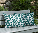 Maya Zebra Print Indoor/Outdoor Reversible Rectangular Pillow