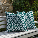 Maya Zebra Print Indoor/Outdoor Reversible Square Pillow