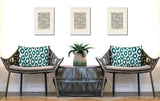 Maya Zebra Print Indoor/Outdoor Reversible Rectangular Pillow