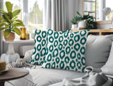 Maya Zebra Print Indoor/Outdoor Reversible Square Pillow