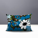 Maya Flower Reversible Indoor/Outdoor Rectangle Pillow