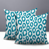 Maya Zebra Print Indoor/Outdoor Reversible Square Pillow