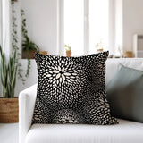 Mekko Floral Reversible Indoor/Outdoor Square Pillow
