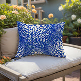 Mekko Floral Spun Polyester Lumbar Indoor/Outdoor Throw Pillow
