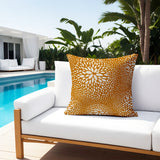 Mekko Floral Reversible Indoor/Outdoor Square Pillow