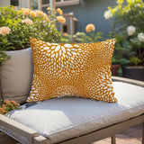 Mekko Floral Spun Polyester Lumbar Indoor/Outdoor Throw Pillow