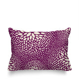 Mekko Floral Spun Polyester Lumbar Indoor/Outdoor Throw Pillow