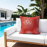 Mekko Floral Reversible Indoor/Outdoor Square Pillow