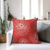 Mekko Floral Reversible Indoor/Outdoor Square Pillow