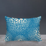Mekko Floral Spun Polyester Lumbar Indoor/Outdoor Throw Pillow