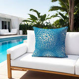 Mekko Floral Reversible Indoor/Outdoor Square Pillow
