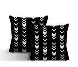 Melba Geometric Reversible Indoor/Outdoor Square Pillow