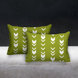 Melba Geometric Reversible Indoor/Outdoor Rectangular Pillow