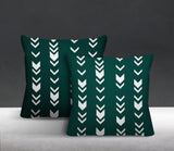 Melba Geometric Reversible Indoor/Outdoor Square Pillow
