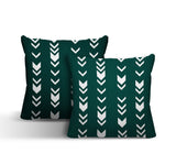Melba Geometric Reversible Indoor/Outdoor Square Pillow