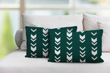 Melba Geometric Reversible Indoor/Outdoor Rectangular Pillow
