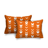 Melba Geometric Reversible Indoor/Outdoor Rectangular Pillow