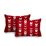 Melba Geometric Reversible Indoor/Outdoor Rectangular Pillow