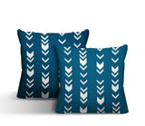 Melba Geometric Reversible Indoor/Outdoor Square Pillow