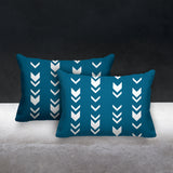 Melba Geometric Reversible Indoor/Outdoor Rectangular Pillow