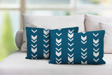 Melba Geometric Reversible Indoor/Outdoor Rectangular Pillow