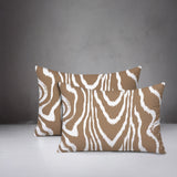Meli Zebra Print Indoor/Outdoor Reversible Rectangular Pillow
