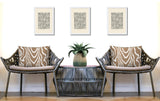 Meli Zebra Print Indoor/Outdoor Reversible Rectangular Pillow