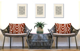 Meli Zebra Print Indoor/Outdoor Reversible Rectangular Pillow