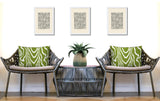 Meli Zebra Print Indoor/Outdoor Reversible Rectangular Pillow