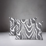 Meli Zebra Print Indoor/Outdoor Reversible Rectangular Pillow