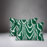 Meli Zebra Print Indoor/Outdoor Reversible Rectangular Pillow