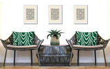 Meli Zebra Print Indoor/Outdoor Reversible Rectangular Pillow
