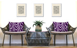 Meli Zebra Print Indoor/Outdoor Reversible Rectangular Pillow