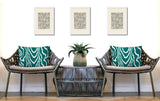 Meli Zebra Print Indoor/Outdoor Reversible Rectangular Pillow