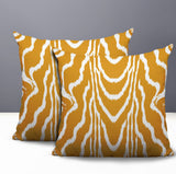 Meli Zebra Print Indoor/Outdoor Reversible Square Pillow