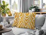 Meli Zebra Print Indoor/Outdoor Reversible Square Pillow