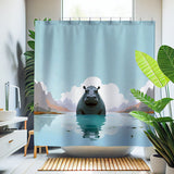 Mercle Shower Curtain