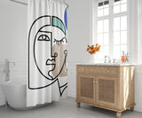 Mia Dot Shower Curtain