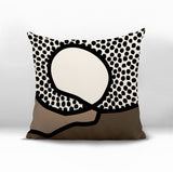 Miera Abstract Reversible Indoor/Outdoor Square Pillow