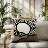 Miera Abstract Reversible Indoor/Outdoor Square Pillow
