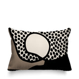 Miera Abstract Reversible Indoor/Outdoor Rectangular Pillow