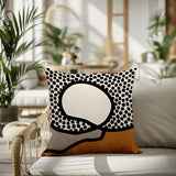 Miera Abstract Reversible Indoor/Outdoor Square Pillow