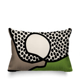 Miera Abstract Reversible Indoor/Outdoor Rectangular Pillow