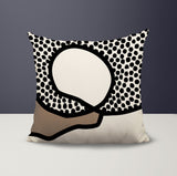 Miera Abstract Reversible Indoor/Outdoor Square Pillow