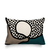 Miera Abstract Reversible Indoor/Outdoor Rectangular Pillow
