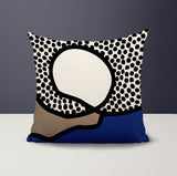 Miera Abstract Reversible Indoor/Outdoor Square Pillow