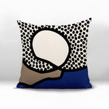 Miera Abstract Reversible Indoor/Outdoor Square Pillow