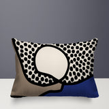 Miera Abstract Reversible Indoor/Outdoor Rectangular Pillow